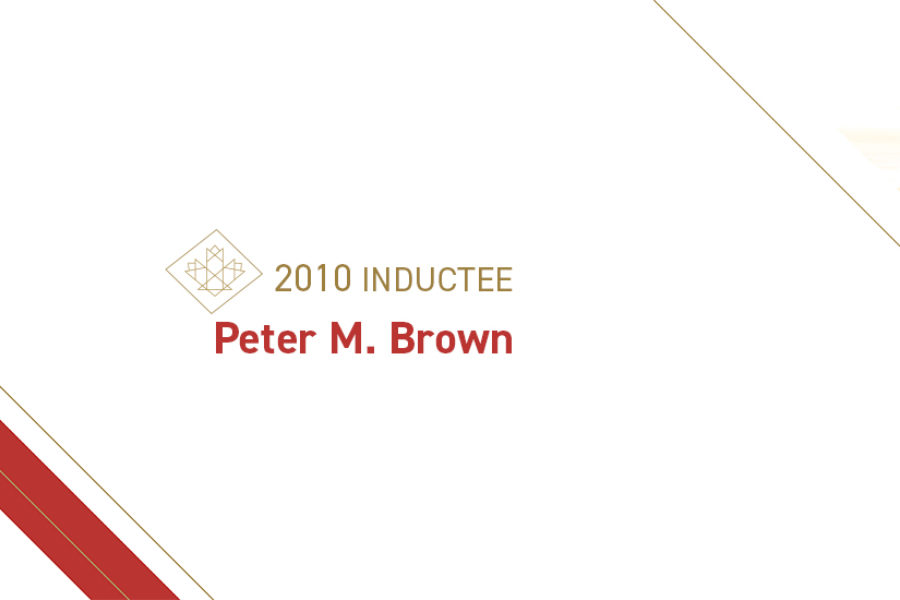 Peter M. Brown (b. 1941)